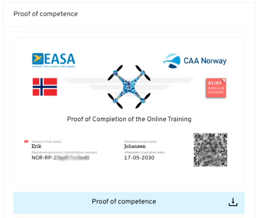 Korrekte Svar Droneeksamen A1/A3 Norge – Offisielle Spørsmål og Svar med Detaljerte Forklaringer