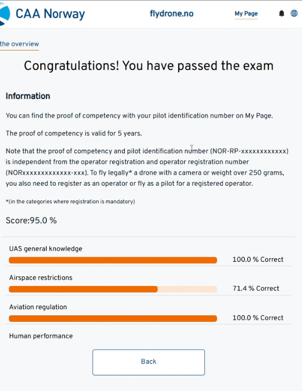 Korrekte Svar Droneeksamen A1/A3 Norge – Offisielle Spørsmål og Svar med Detaljerte Forklaringer - Bilde 3