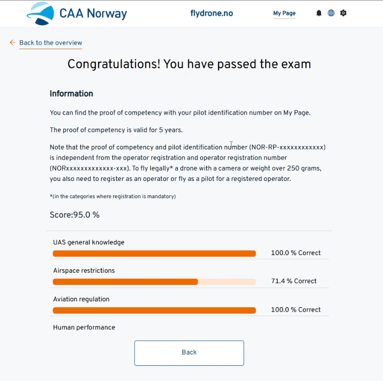 Korrekte Svar Droneeksamen A1/A3 Norge – Offisielle Spørsmål og Svar med Detaljerte Forklaringer - Bilde 3