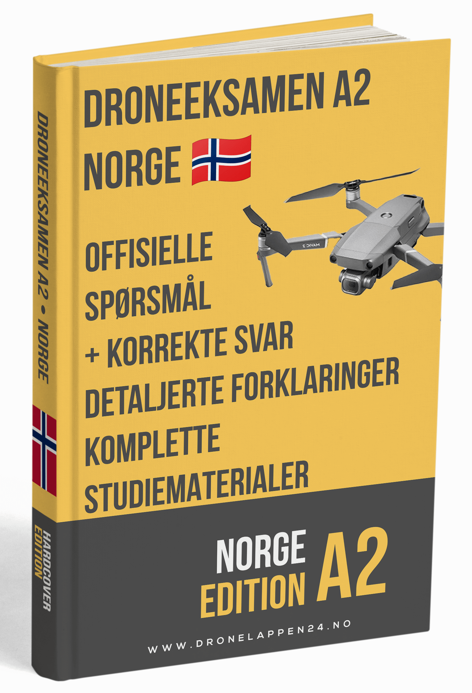 Droneeksamen A2 Norge – Offisielle Spørsmål, Fasit & Detaljerte Forklaringer