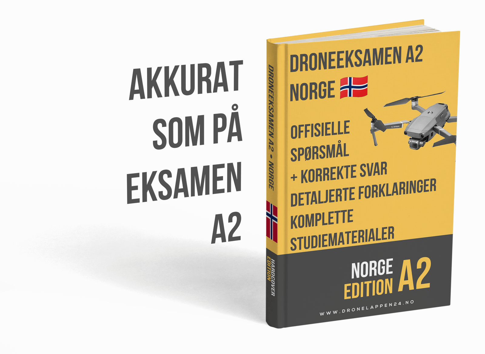 Droneeksamen A2 Norge – Offisielle Spørsmål, Fasit & Detaljerte Forklaringer